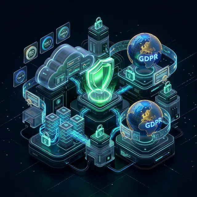 Cloud security — certifications and redundancy