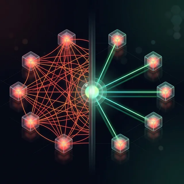 Hub architecture — our integration approach